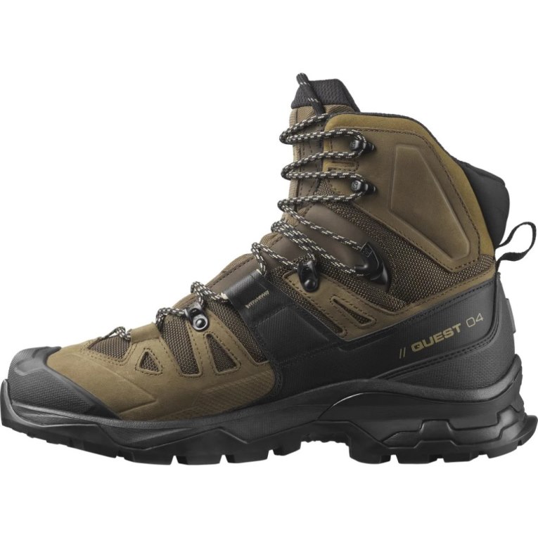 Botas Caminhada Salomon Quest 4 GTX Masculino Verde Oliva | PT B57348